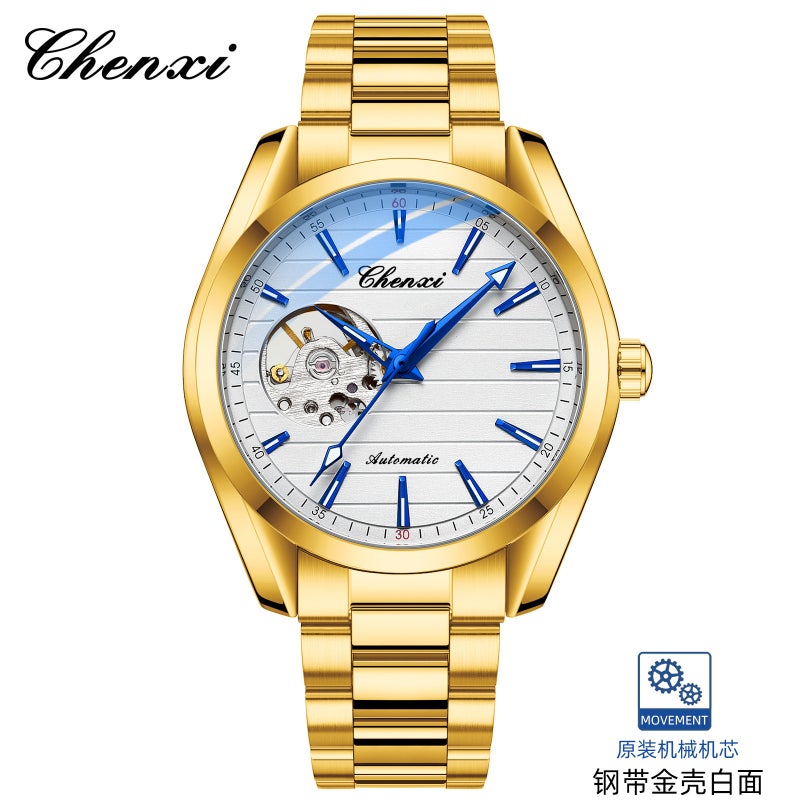 Chenxi New Automatic Mechanical Watch Men'S Business Hollow Luminous Waterproof Mechanical Watch 8806 - Image 1